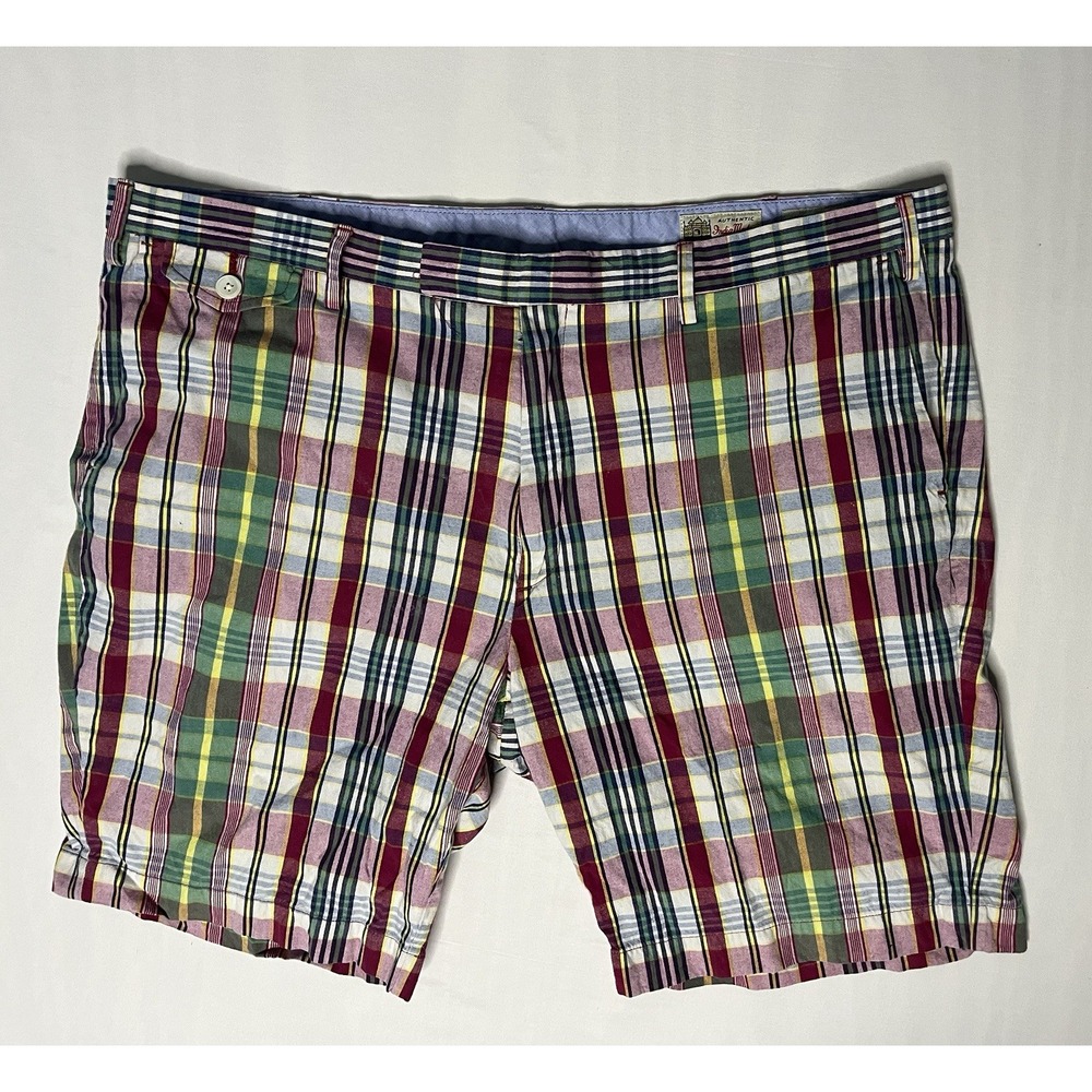 Polo Ralph Lauren Indian Madres Chino Shorts Men's Size 40 Flat Front Preppy - Picture 1 of 7